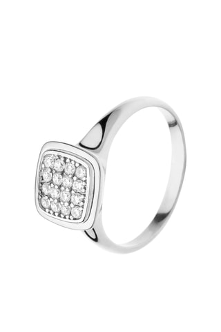 $Bague Crystal Color - Argent et zircons cubiques
