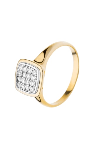 $Bague Crystal Color - Argent et zircons cubiques