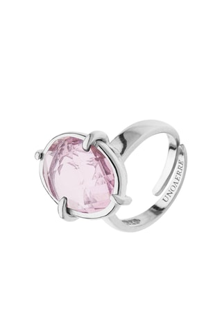 $Bague Jaipur - Argenté et rose