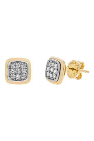 $Puces Crystal Color - Argent et zircons cubiques