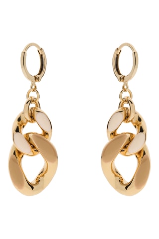 $Boucles d’oreilles Caffelatte - Plaqué or jaune