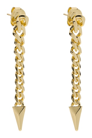 $Boucles d’oreilles Piramidi - Doré