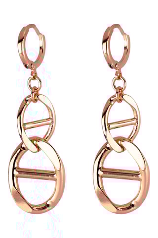 $Boucles d’oreilles Classica - Doré rose