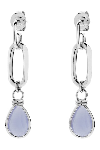 $Boucles d’oreilles Stones - Plaqué argent