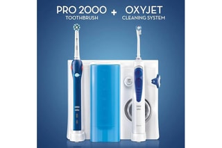 $Hydropropulseur et brosse à dents électrique NPI Oral-B - Pro/Oxyjet 2000 - 2 modes de nettoyage