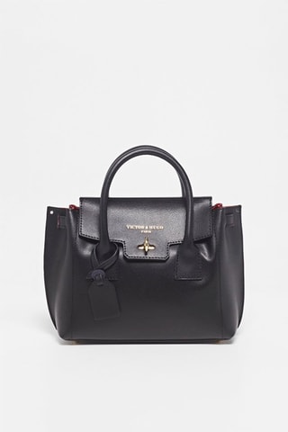$Sac à main en cuir Jeny - Noir