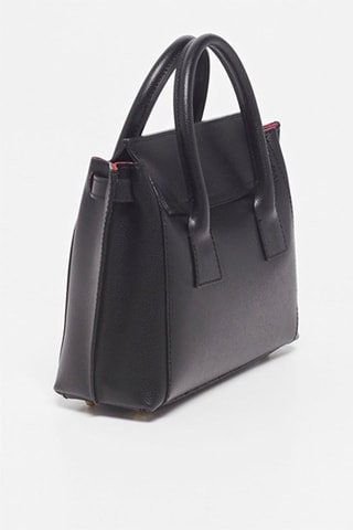 $Sac à main en cuir Jeny - Noir