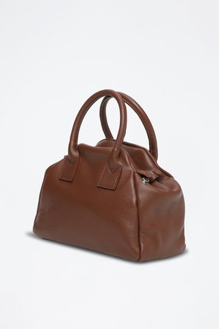$Sac à main en cuir Milena - Marron