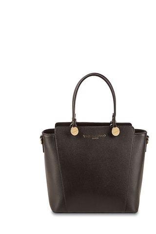 $Sac à main en cuir Cavoli - Noir