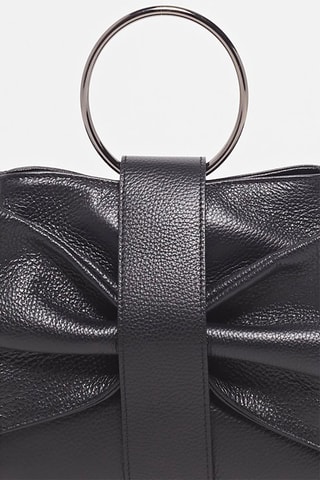 $Sac à main en cuir Alix - Noir