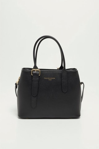 $Sac à main en cuir Tuileries - Noir
