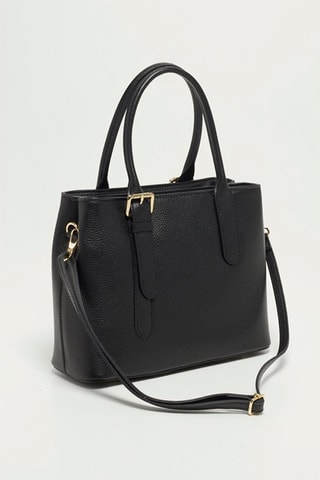 $Sac à main en cuir Tuileries - Noir