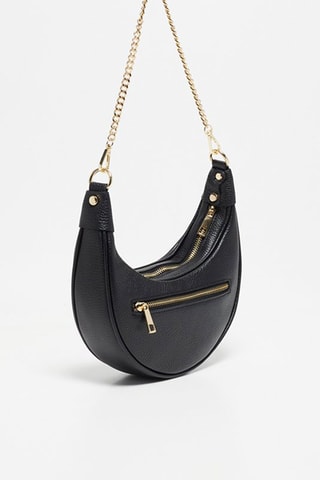 $Sac à main en cuir Mini Tivo - Noir
