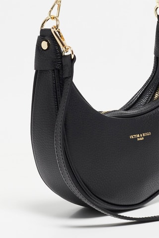 $Sac à main en cuir Mini Tivo - Noir