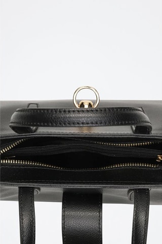 $Sac à main en cuir Frida - Noir