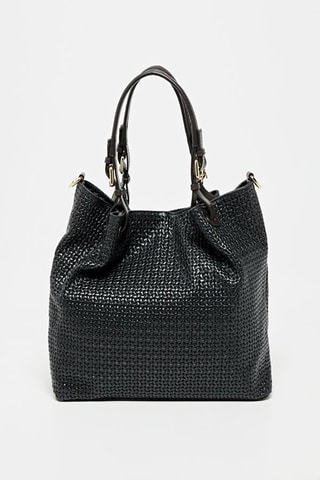 $Sac à main en cuir Reina - Noir