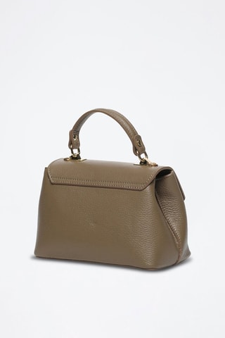 $Sac à main en cuir Florentine - Taupe