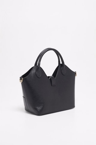 $Sac à main en cuir Soho - Noir