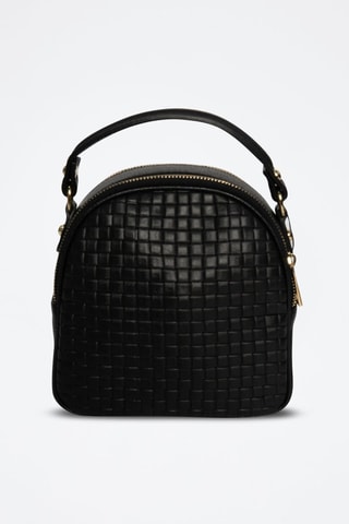 $Sac à dos en cuir Ketlin - Noir