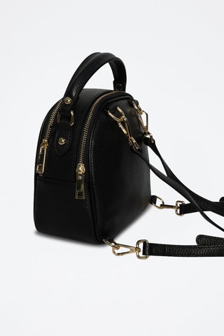 $Sac à dos en cuir Ketlin - Noir