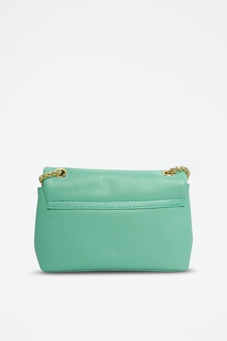 $Sac bandoulière en cuir Sarya - Vert menthe