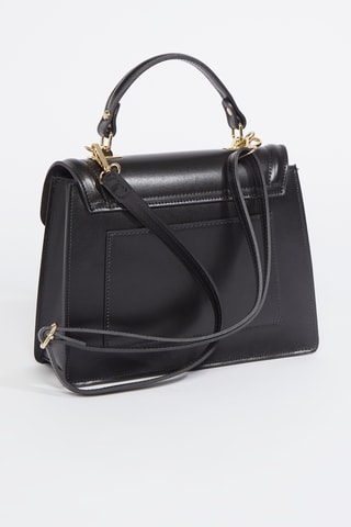 $Sac à main en cuir Aura - Noir