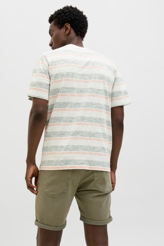 $T-shirt - Blanc et gris