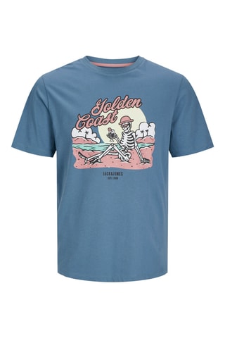 $T-shirt - Bleu cobalt
