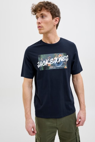 $T-shirt - Bleu marine