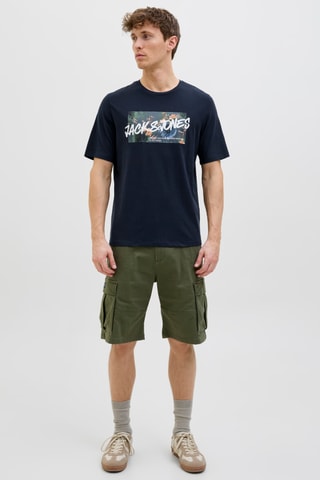 $T-shirt - Bleu marine