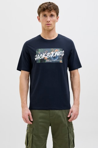 $T-shirt - Bleu marine
