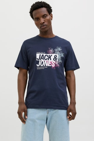 $T-shirt - Bleu marine