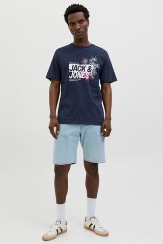 $T-shirt - Bleu marine