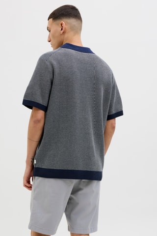 $Polo - Bleu marine