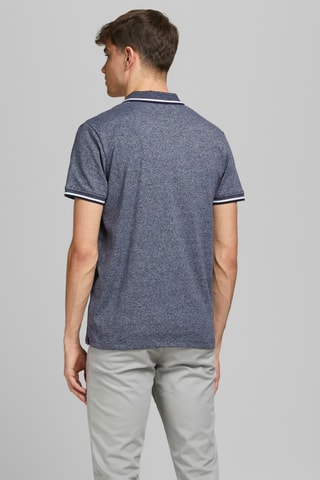 $Polo - Bleu marine chiné