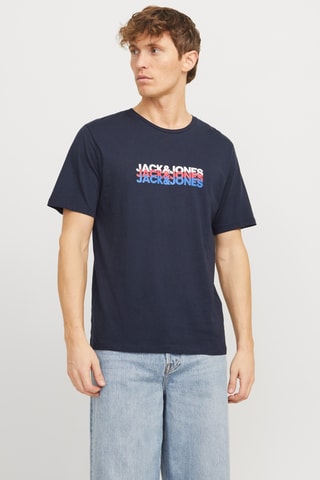 $T-shirt - Bleu marine