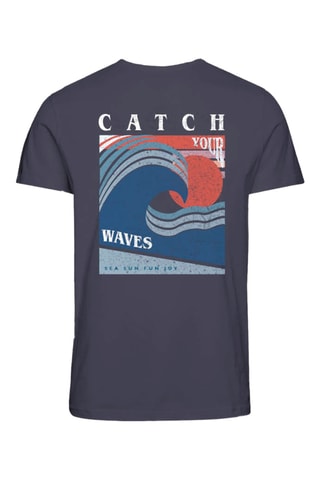 $T-shirt - Bleu marine