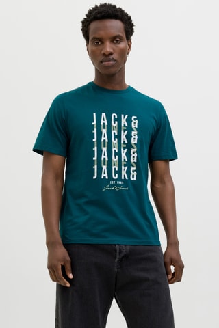 $T-shirt - Bleu canard