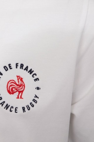 $Polo Equipe de France de rugby à XV - Blanc
