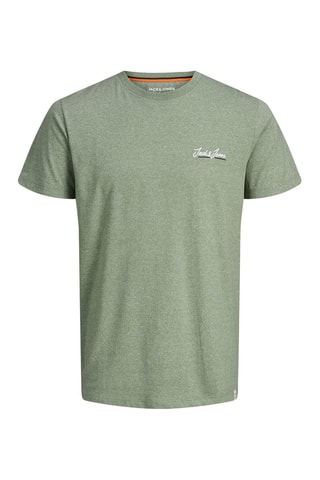 $T-shirt Vert chiné
