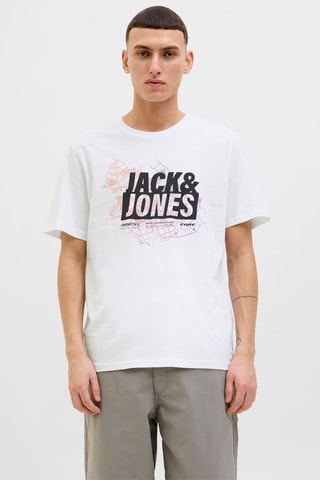 $T-shirt - Blanc et noir