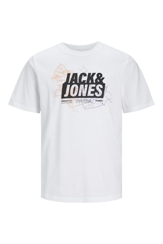 $T-shirt - Blanc et noir