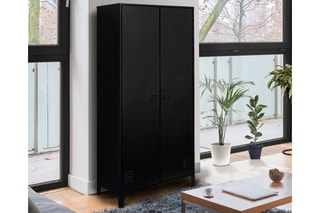 Armoire vestiaire Storen -  Noir