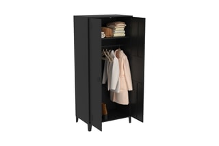 Armoire vestiaire Storen -  Noir