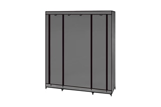 Armoire de rangement 3 portes - Gris