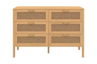 Commode 6 tiroirs Eve - 118 x 80 x 40 cm