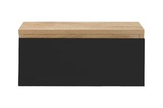 2 tables de chevet suspendues 1 tiroir Tom - 40 x 18 x 30 cm