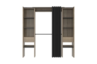Dressing extensible -  Naturel et noir