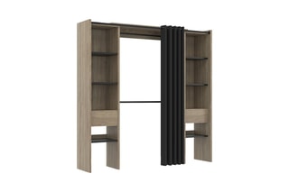 Dressing extensible -  Naturel et noir