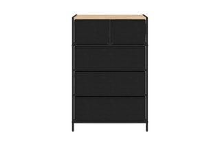 Commode 5 tiroirs Iris - 60 x 30 x 90 cm